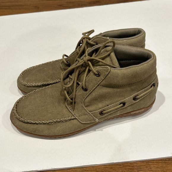 Patagonia Shoes - Patagonia Womens Size 7 Boots Booties Sneakers Shoes Ash Tan Lace Up